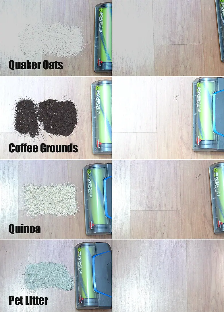 Bissell PowerGlide Hard Floor Results
