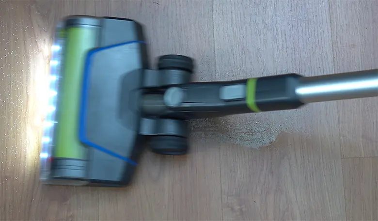 Bissell PowerGlide Sand Remnants After Forward Pass