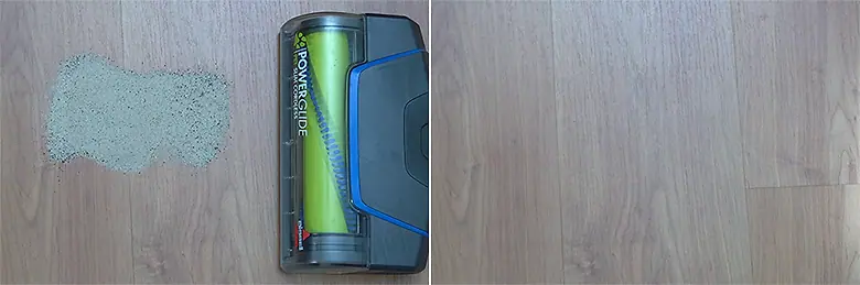 Bissell PowerGlide Sand on Hard Floor