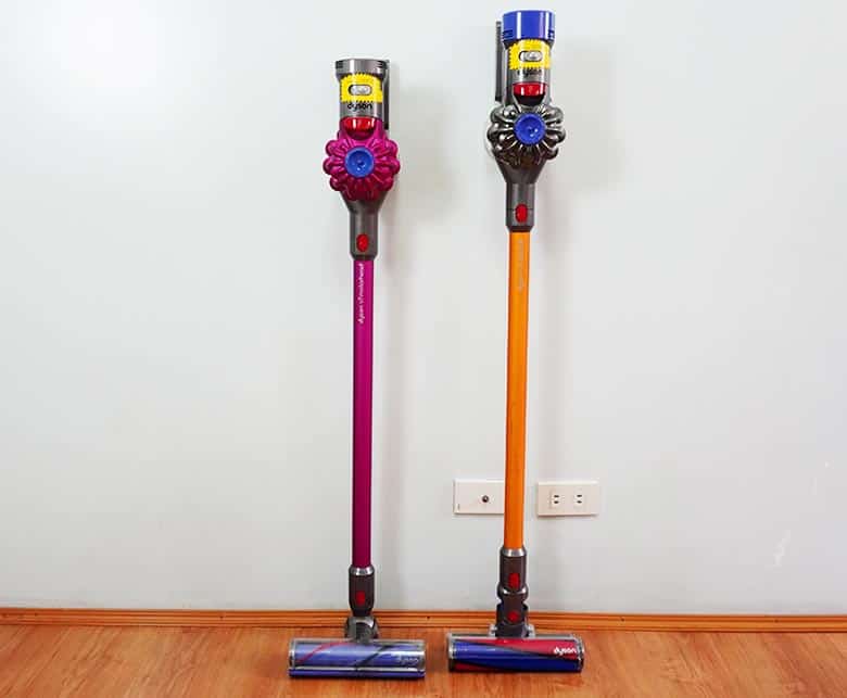 difference between dyson v7 and v8 origin