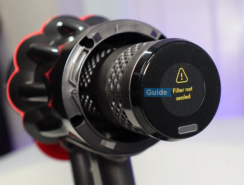 Dyson V9 error on screen