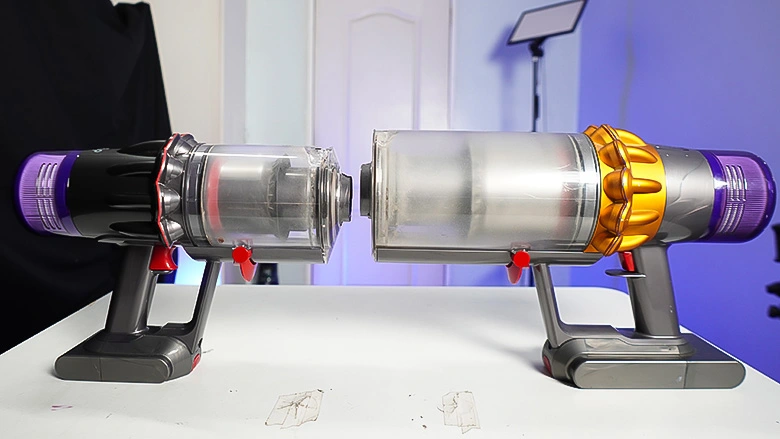 Dyson V9 vs V15 comparison
