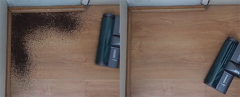 Samsung Jet 75 Edge Cleaning