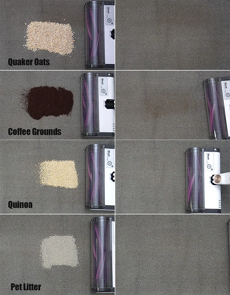 Shark Detect Pro Low Pile Results