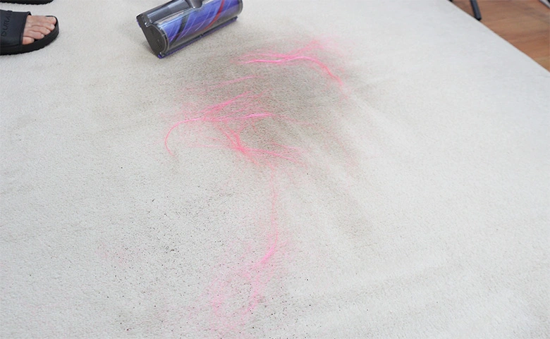 hair wrap test carpet